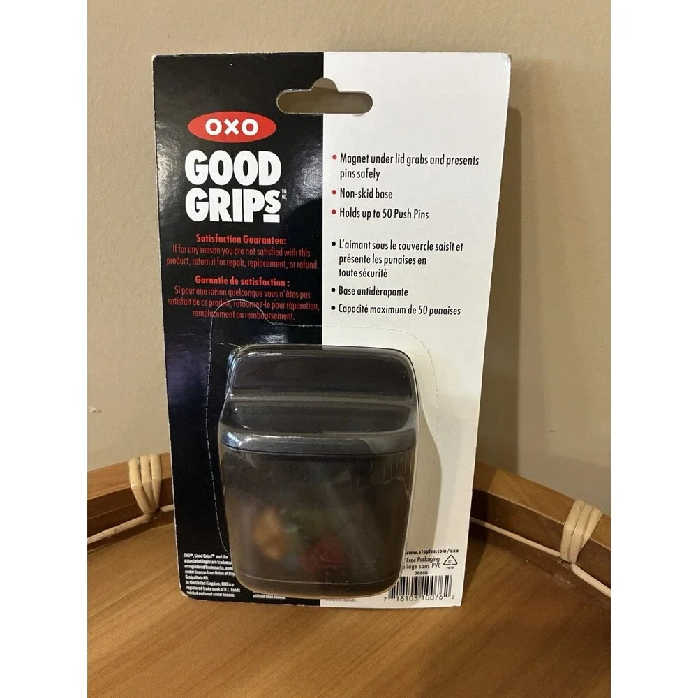 Good Grips Push-Pin Magnetic Dispenser - 8 Push Pins - BRAND NEW IN PACKAGE